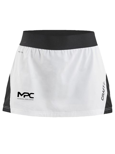 Craft Kjol Pro Control W, White (Munkedal Padel Center)